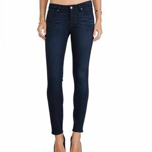 NWT Paige Verdugo Jeans Size 25 Transcend Mid Rise Skinny Women’s Dark Wash